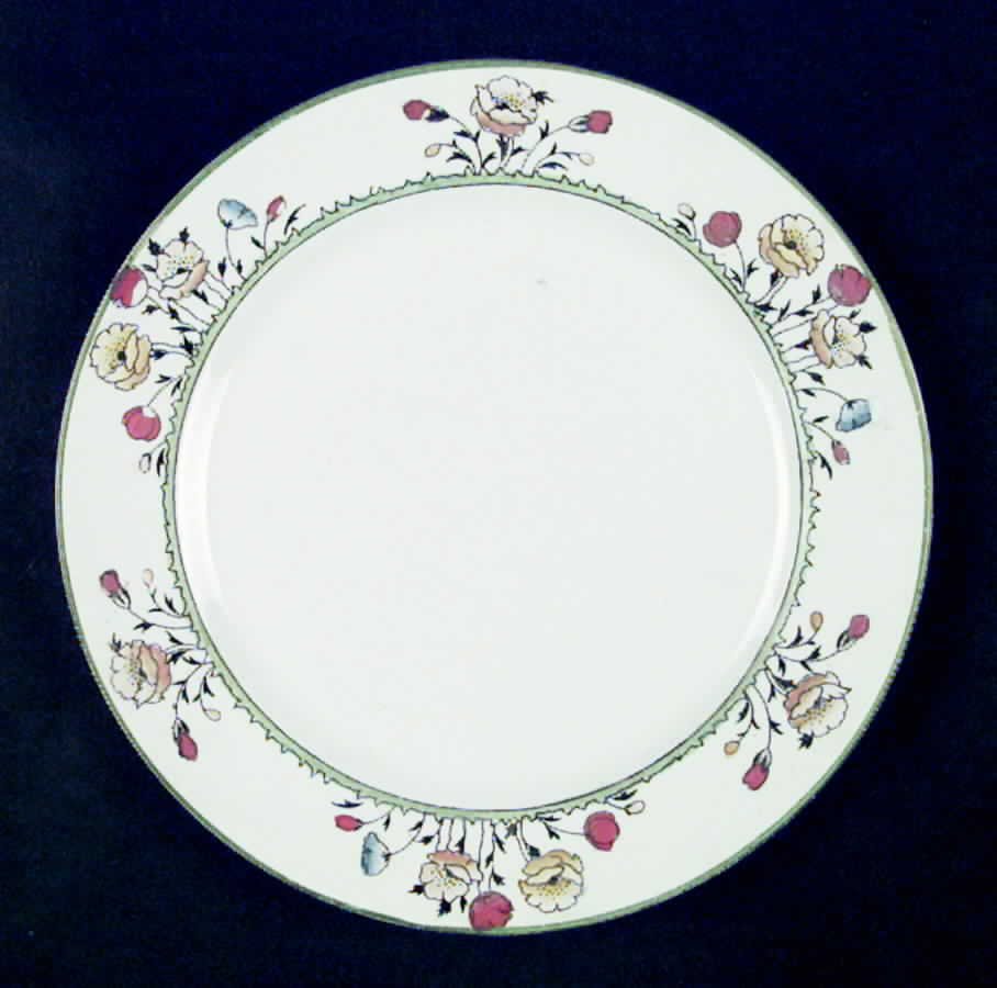 Poppy Salad Plate by S Fieldings & Co.-1