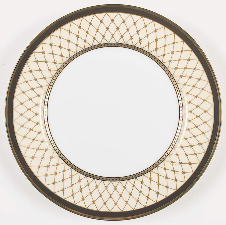 Chaumont II Creme Salad Plate by Fitz and Floyd-1