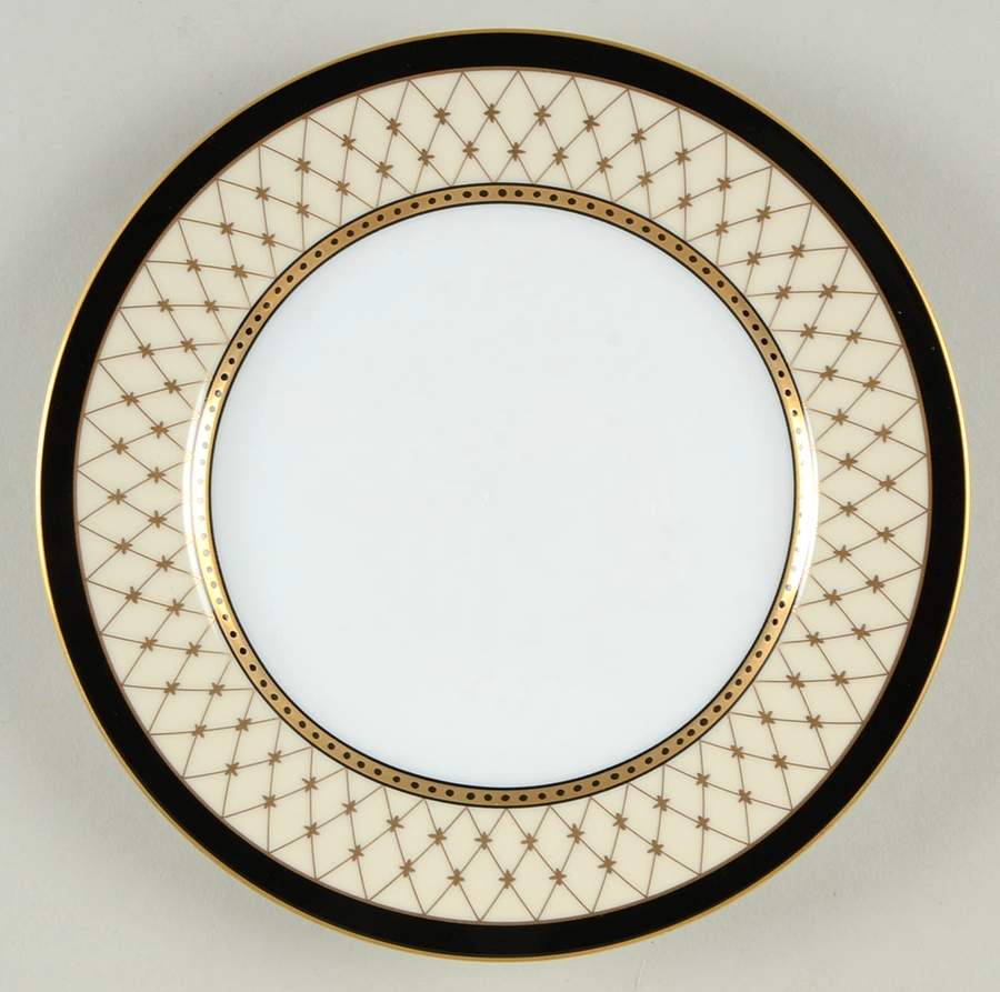 Chaumont II Creme Bread & Butter Plate by Fitz and Floyd-1