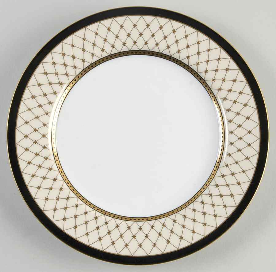 Chaumont II Creme Dessert/Pie Plate by Fitz and Floyd-1