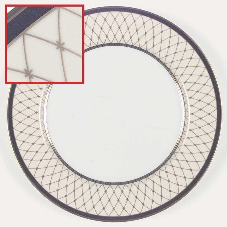 Chaumont II Creme Dinner Plate by Fitz and Floyd-1
