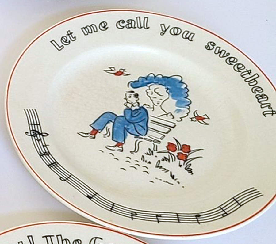 Songs Appetizer Plate by Fondeville (NY)-1