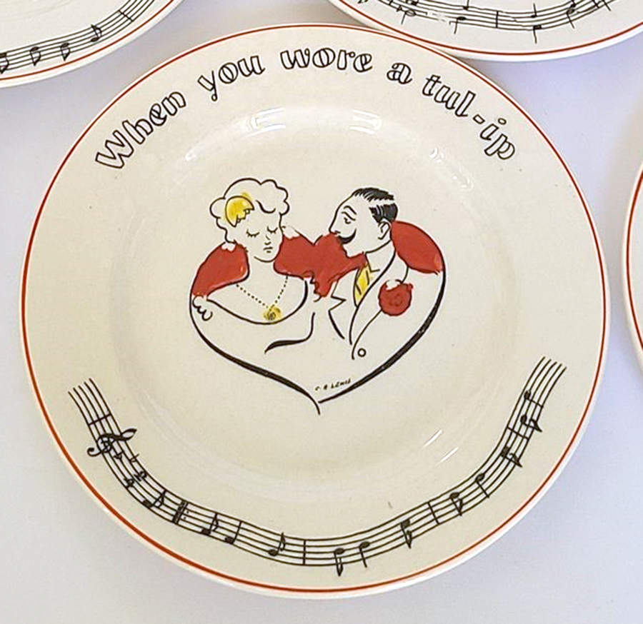 Songs Appetizer Plate by Fondeville (NY)-1