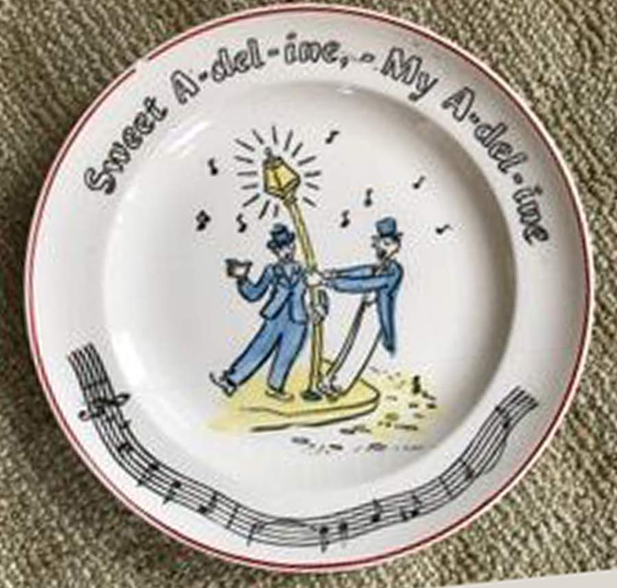 Songs Appetizer Plate by Fondeville (NY)-1