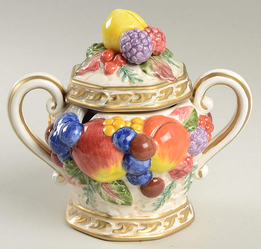 Venezia (Giftware) Sugar Bowl & Lid by Fitz & Floyd-1