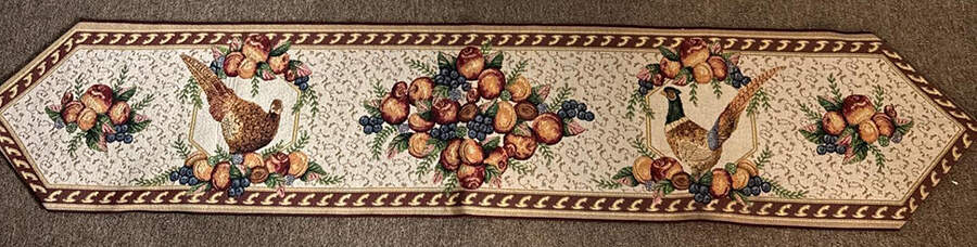 Venezia (Giftware) 13" X 68" Cloth Table Runner by Fitz & Floyd-1