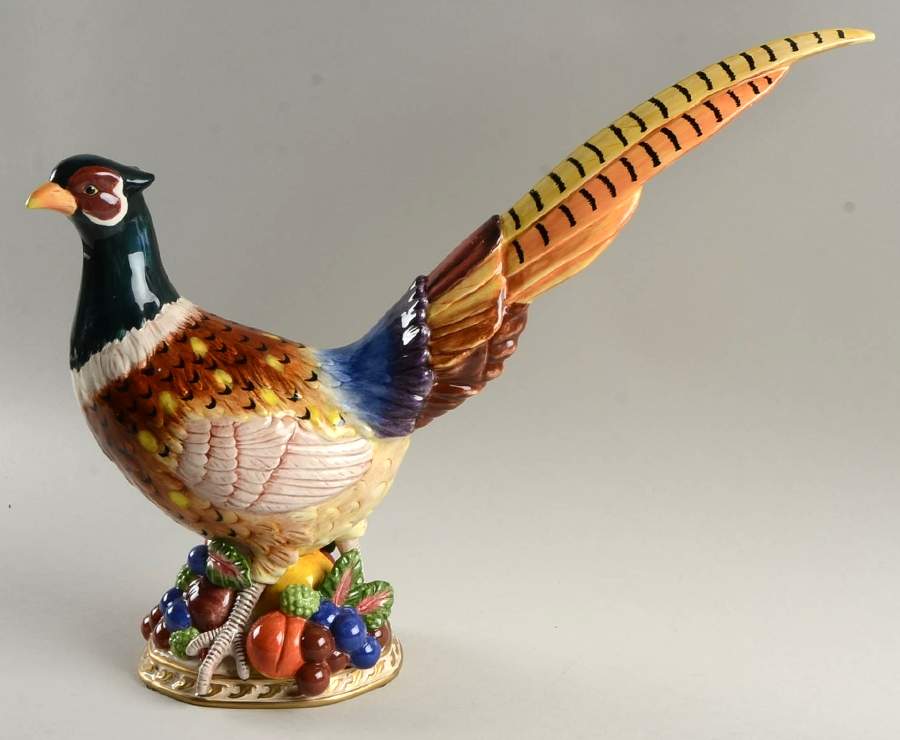 Venezia (Giftware) Male Pheasant Figurine by Fitz & Floyd-1