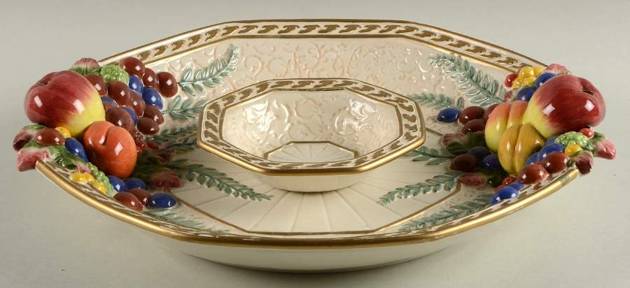 Venezia (Giftware) 1 Piece Chip & Dip by Fitz & Floyd-1