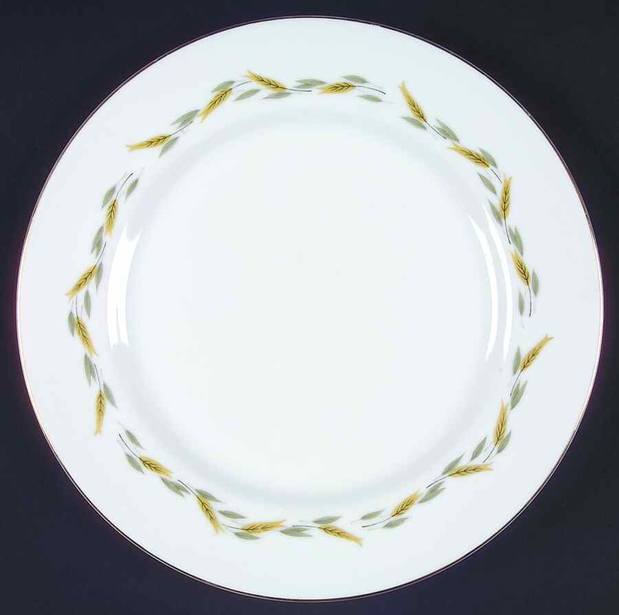 Golden Wheat Dinner Plate by Fine China of Japan-1