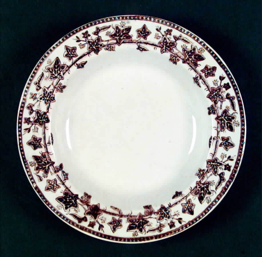 Ivy Brown Dinner Plate by Foley-1