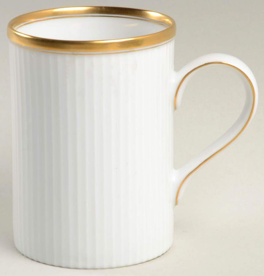 Classique d'Or White (Gold Verge and Trim Only) Mug by Fitz & Floyd-1
