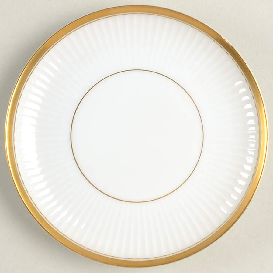 Classique d'Or White (Gold Verge and Trim Only) Coaster by Fitz & Floyd-1