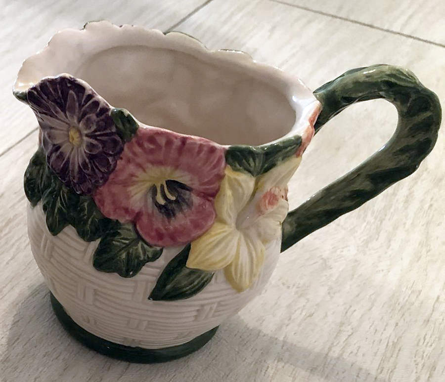 Country Garden Figural Creamer by Fitz & Floyd-1