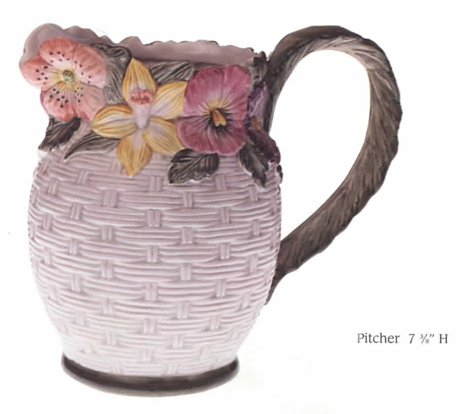 Country Garden Pitcher by Fitz & Floyd-1