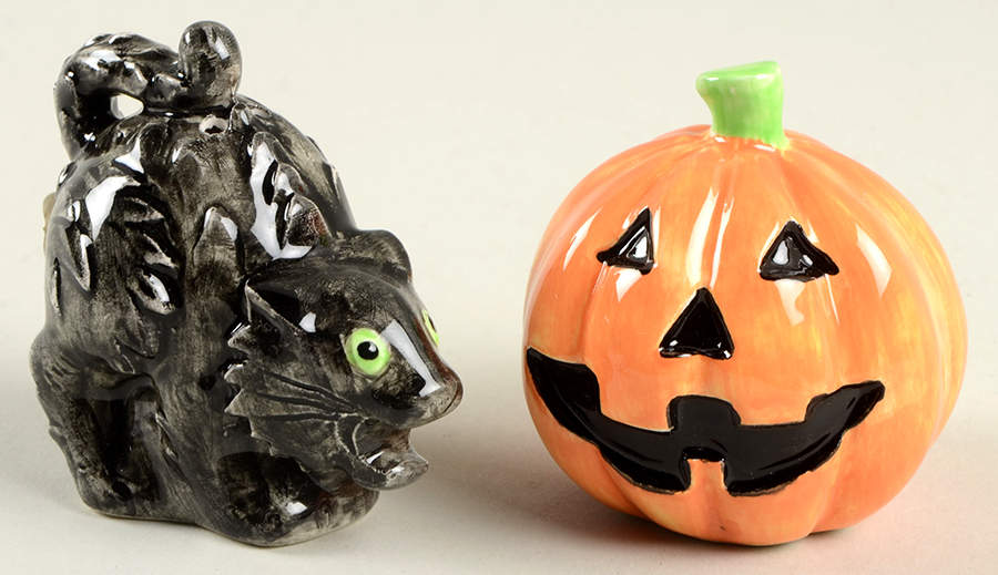 Halloween Salt & Pepper Set by Fitz & Floyd-1