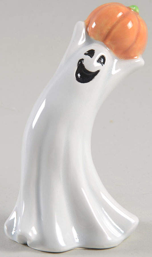 Halloween Standing Figurine Ghost Tumbler by Fitz & Floyd-1