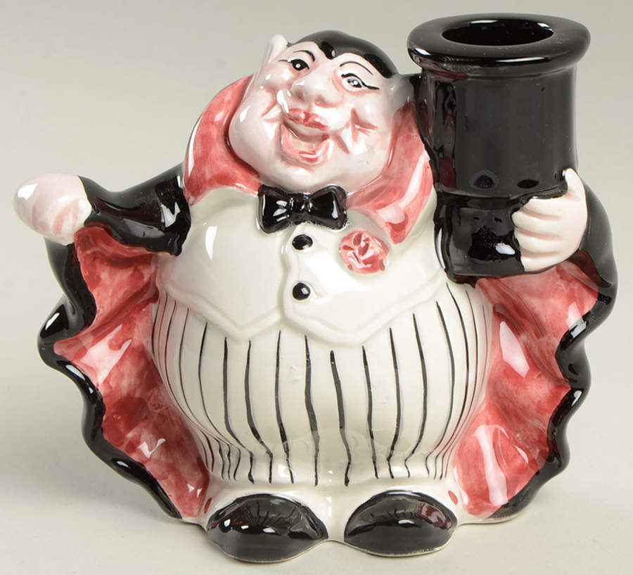 Halloween Small Candlestick by Fitz & Floyd-1