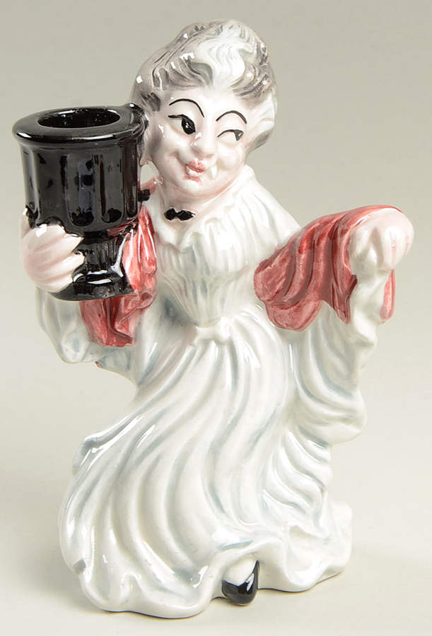 Halloween 6" Candlestick by Fitz & Floyd-1