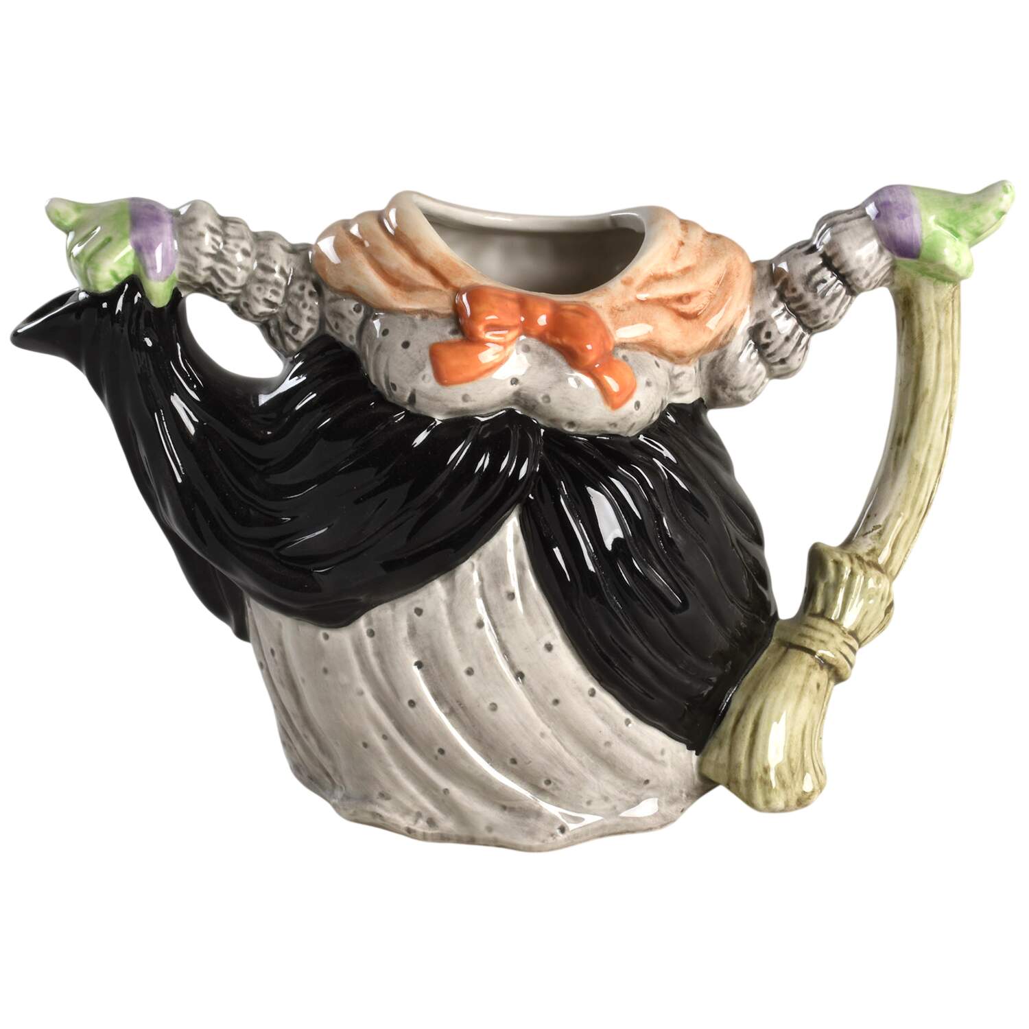 Halloween Teapot No Lid by Fitz & Floyd-1