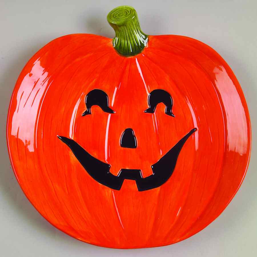 Halloween Canape Plate by Fitz & Floyd-1