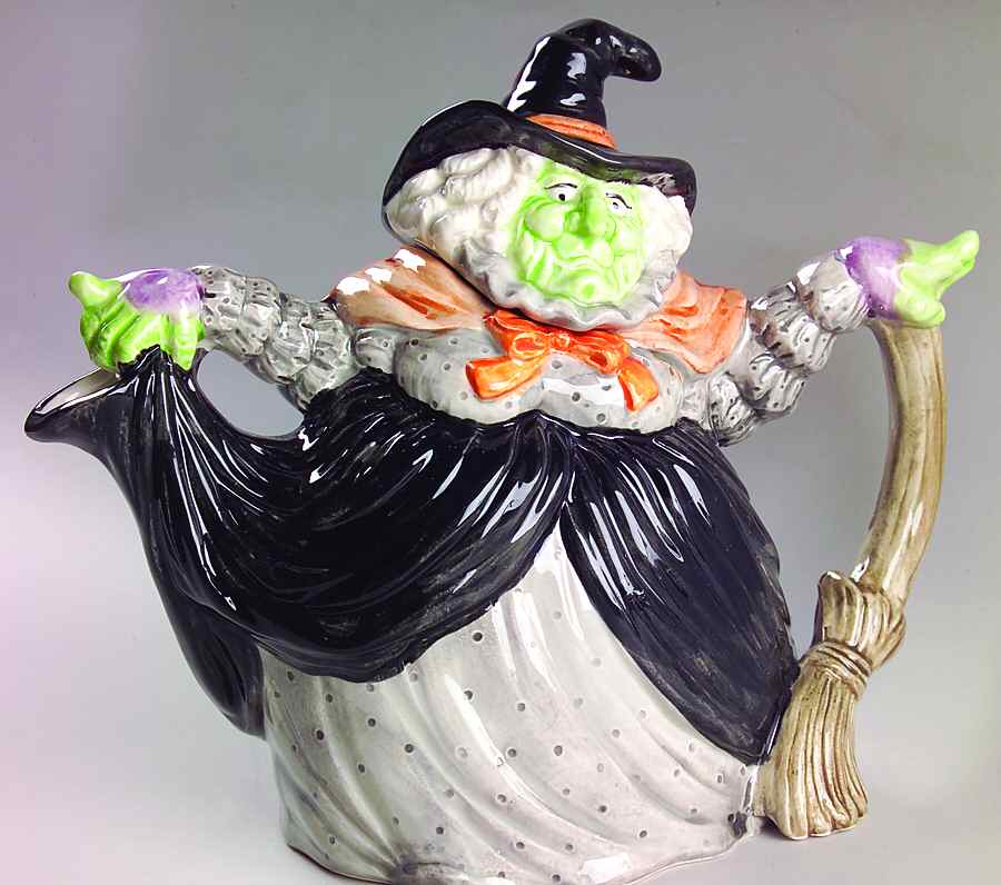 Halloween Teapot & Lid by Fitz & Floyd-1