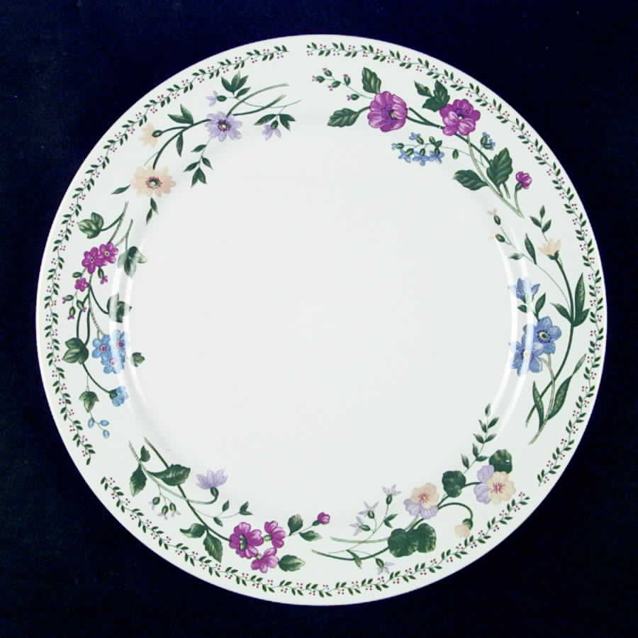 English Garden (4241, White Background) Dinner Plate by Farberware-1