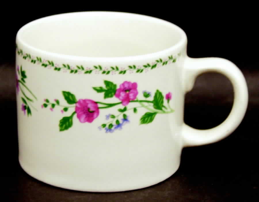English Garden (4241, White Background) Flat Cup by Farberware-1