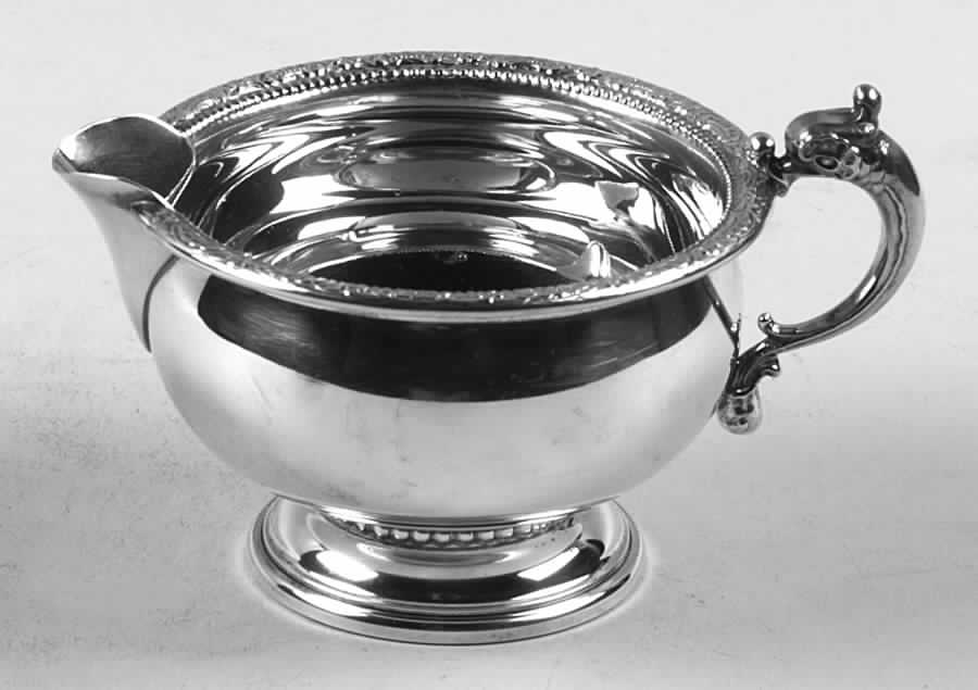 Botticelli (Sterling, 1949, Hollowware) Mini Creamer by Frank Whiting-1