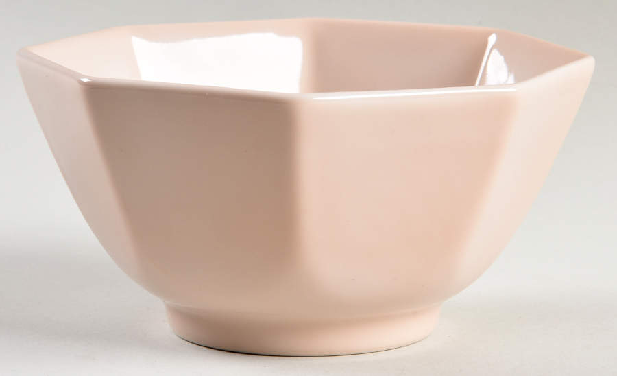 Total Color Shell Peach (Octagonal) 5" Octagonal Vegetable Bowl by Fitz and Floyd-1