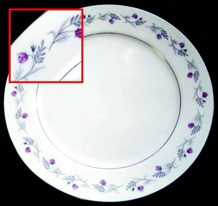 PRJ21 Dinner Plate by Princess (Japan)-1