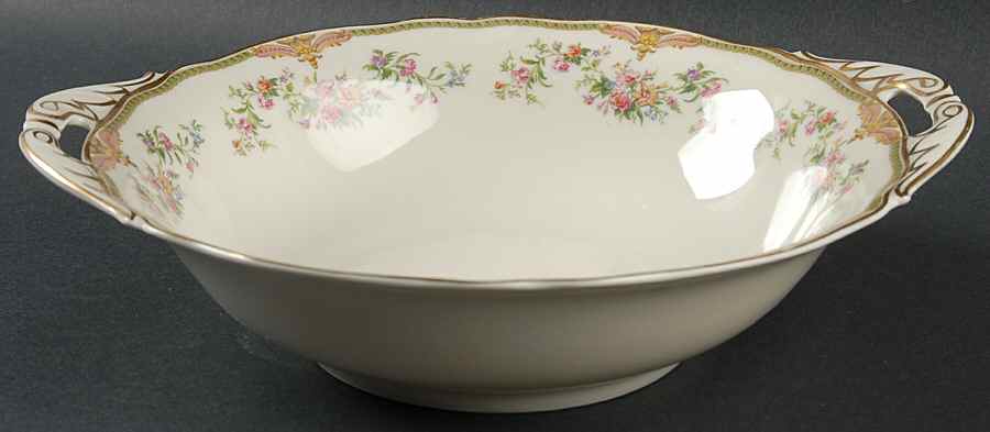 Astrid (No Inner Gold Verge) 10" Round Vegetable Bowl by Franconia-Krautheim & Adelburg-1