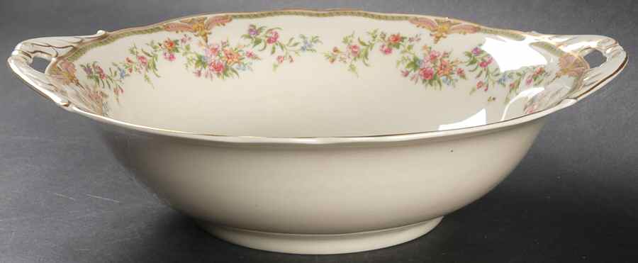 Astrid (No Inner Gold Verge) 9" Round Vegetable Bowl by Franconia-Krautheim & Adelburg-1