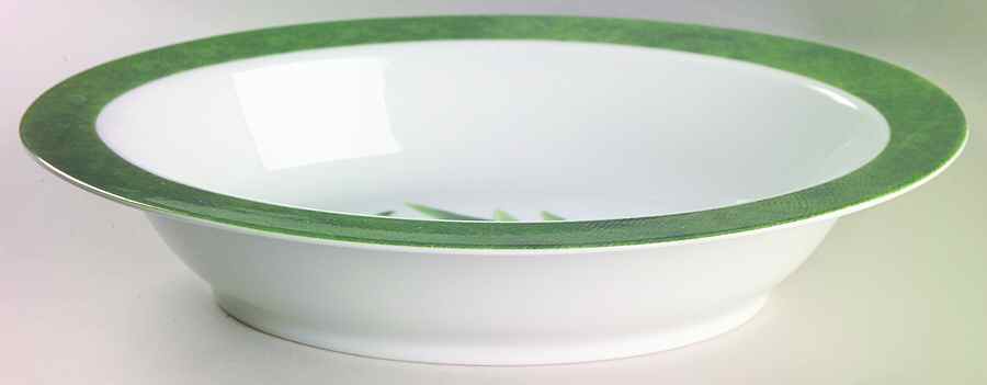 Bayes 11" Oval Vegetable Bowl by Fitz & Floyd-1