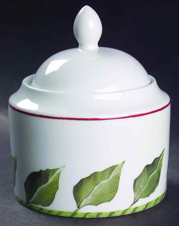 Figaro Sugar Bowl & Lid by Fitz & Floyd-1