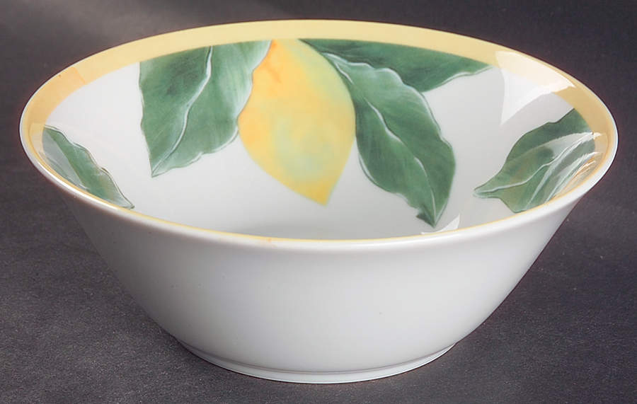Lemons Soup/Cereal Bowl by Fitz & Floyd-1
