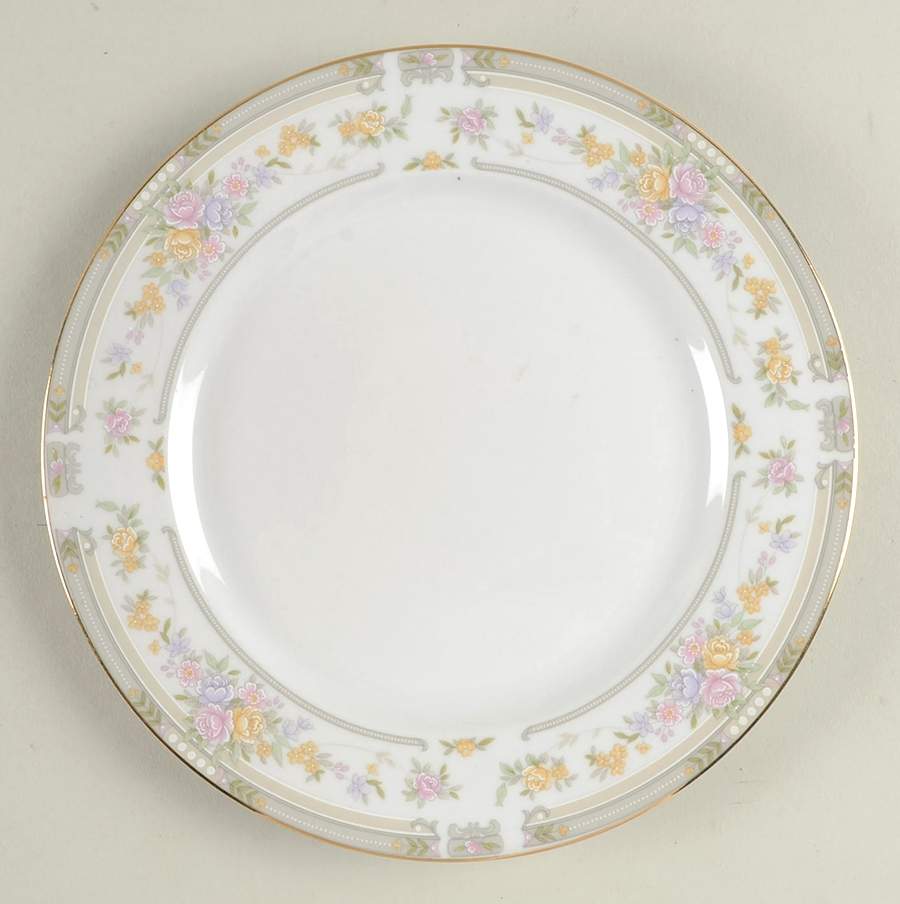 Southampton (Tan Body) Salad Plate by Farberware-1