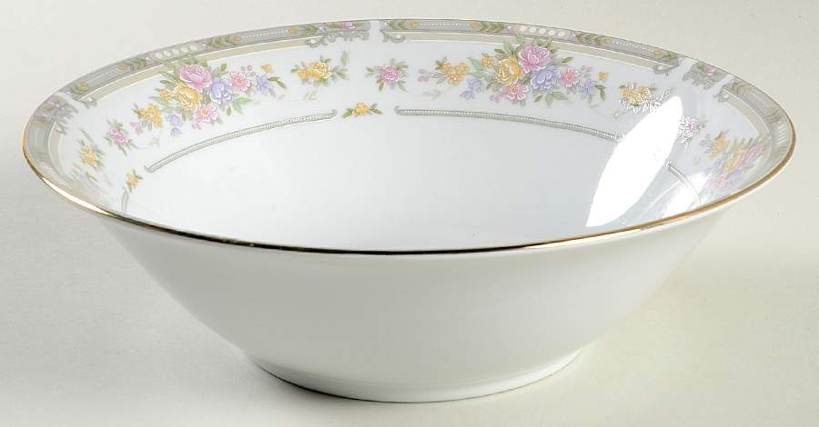 Southampton (Tan Body) 9" Round Vegetable Bowl by Farberware-1