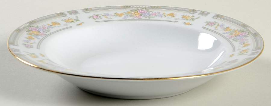 Southampton (Tan Body) Fruit/Dessert (Sauce) Bowl by Farberware-1