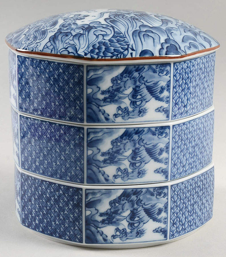 Sea Dragon Stack Set by Fitz & Floyd-1