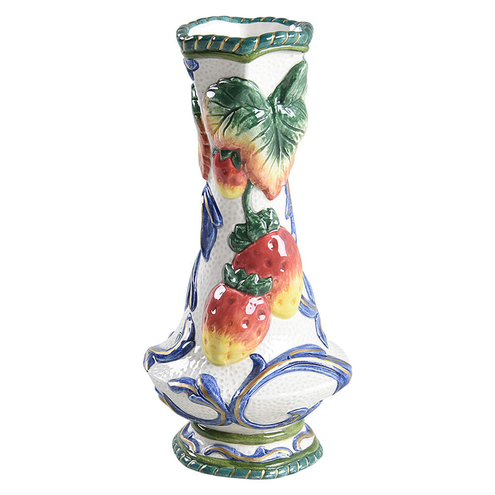 Florentine Fruit 6" Bud Vase by Fitz and Floyd-1