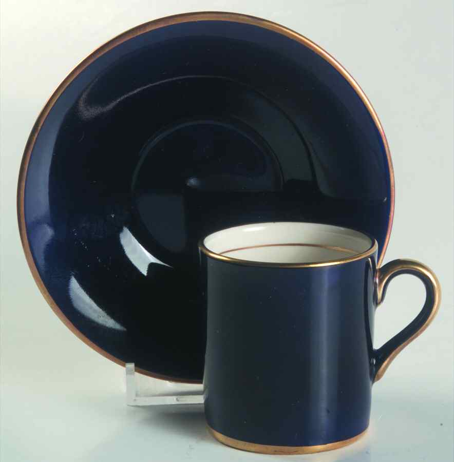 FON72 Flat Demitasse Cup & Saucer Set by Fondeville-1