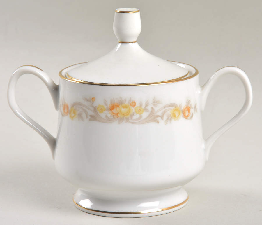 Cheltenham Sugar Bowl & Lid by Four Crown-1