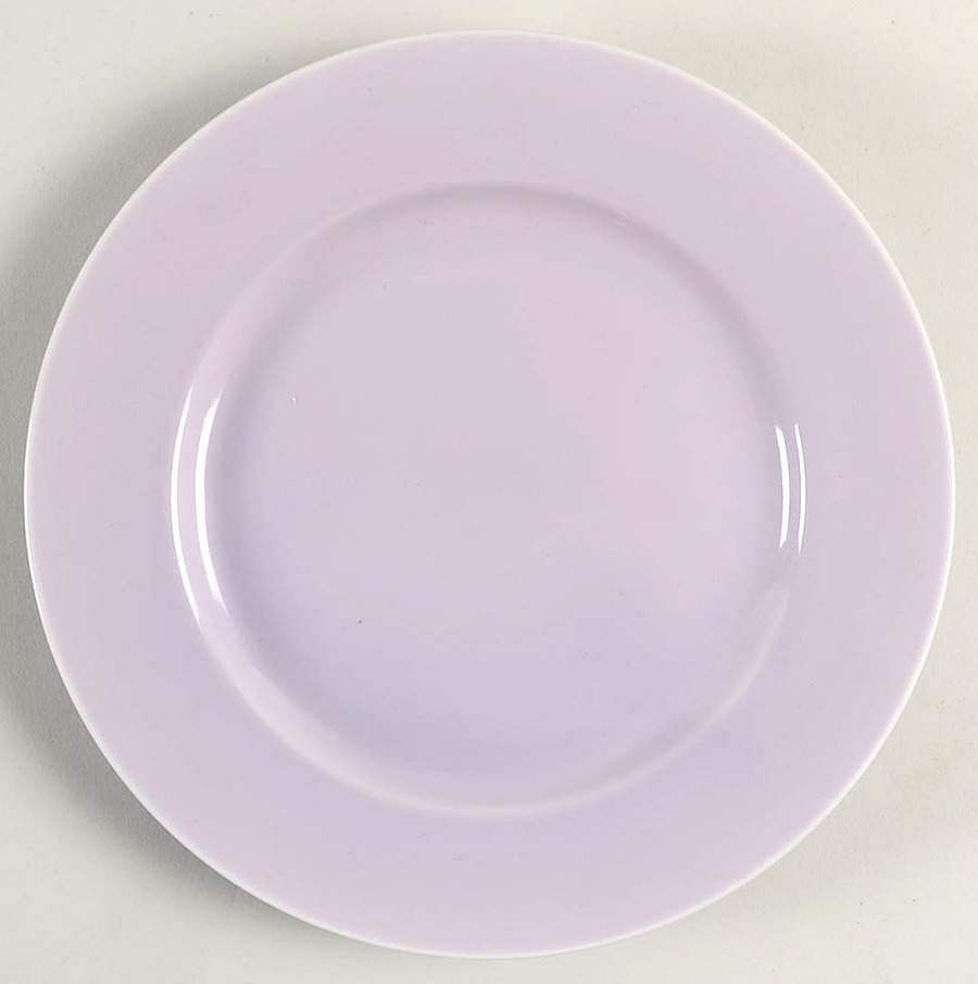 Total Color Spectrum Lilac Salad Plate by Fitz & Floyd-1