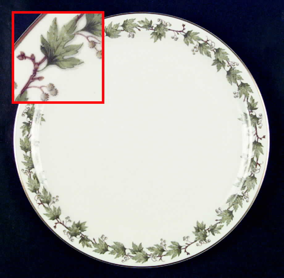 Sycamore (No Center Decal) Dinner Plate by Franconia-Krautheim & Adelburg-1