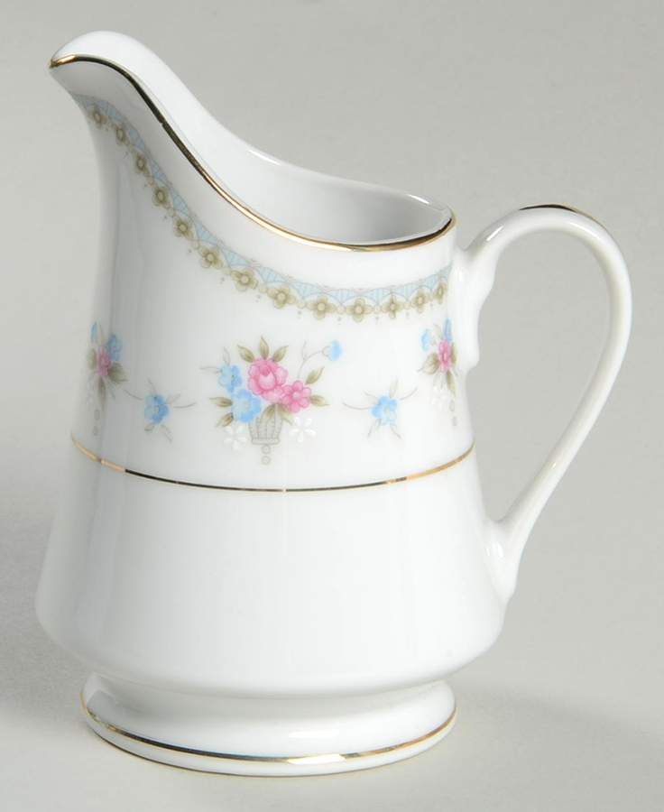 Heather (Gold Trim) Creamer by Fine China of Japan-1