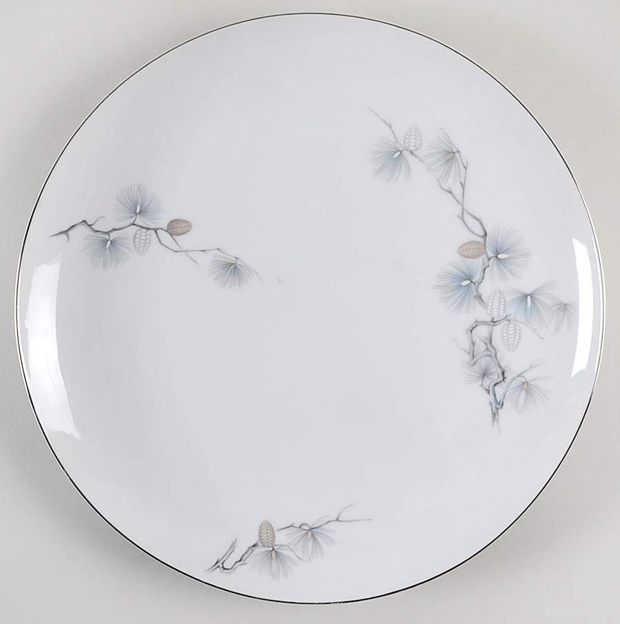 Pine Song 12" Chop Plate (Round Platter) by Fine China of Japan-1