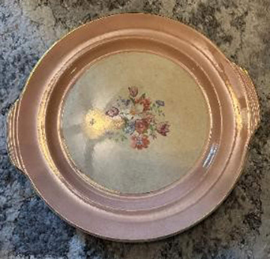 FSX69 Handled Cake Plate by French Saxon-1