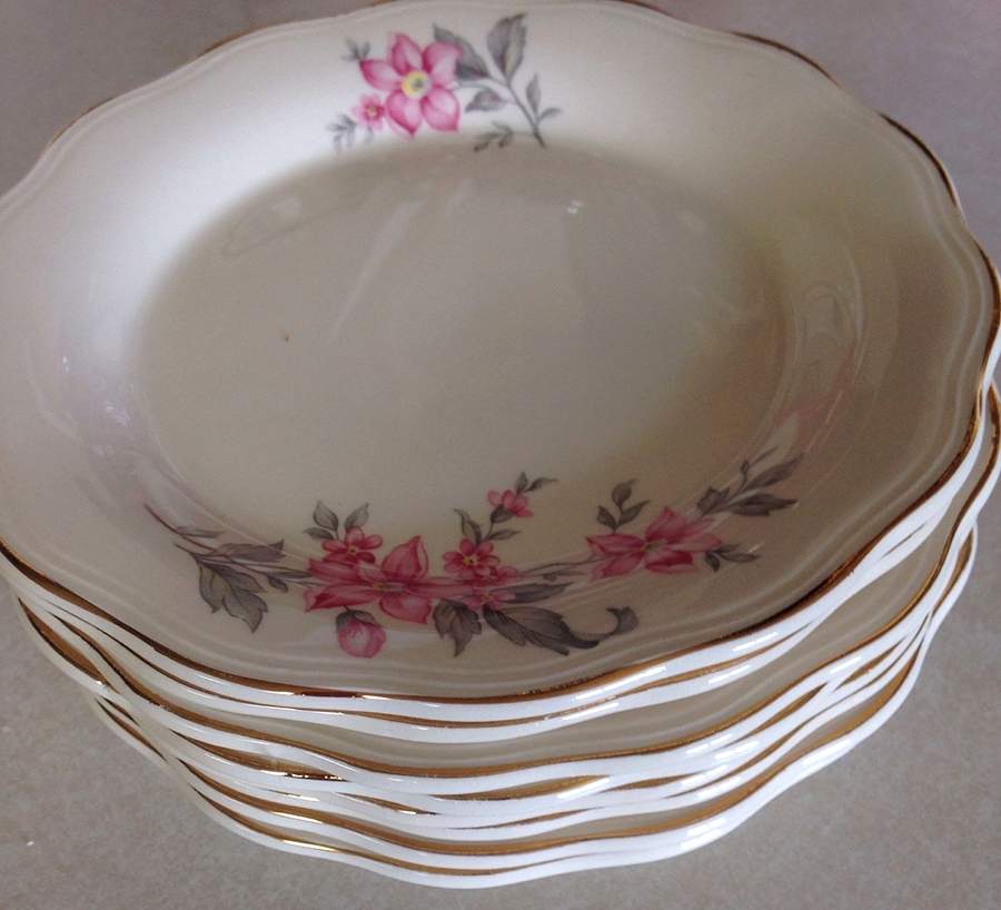 Azalea Salad Plate by French Saxon-1