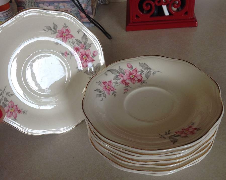 Azalea Saucer by French Saxon-1