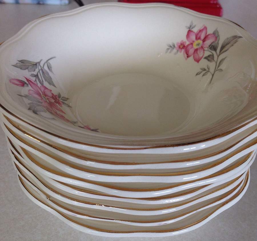 Azalea Fruit/Dessert (Sauce) Bowl by French Saxon-1